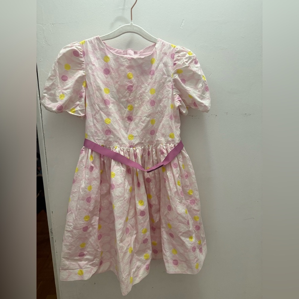 Jacadi floral dress size 6 EUC